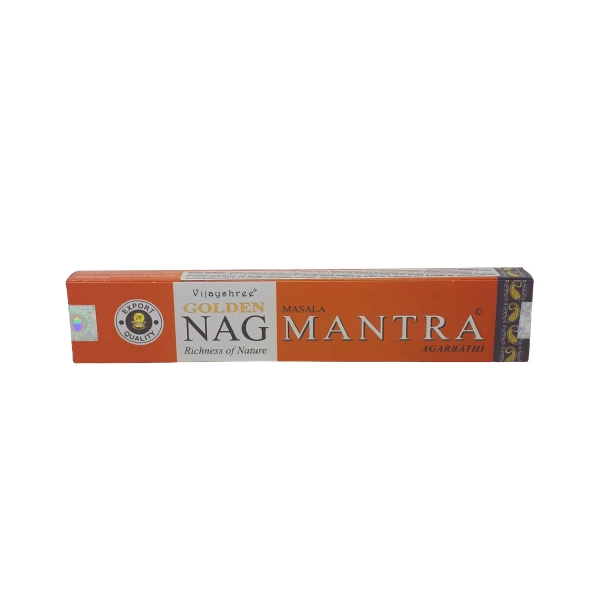 Vijayshree - bastoncini di Incenso Golden Nag Champa - 15g