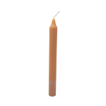 Candela beige/marrone alla vaniglia