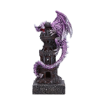 Drago Guardiano della Torre Viola 18 cm