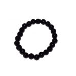 Bracciale di sfere in onice nera