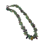 Collana con pietre di fluorite